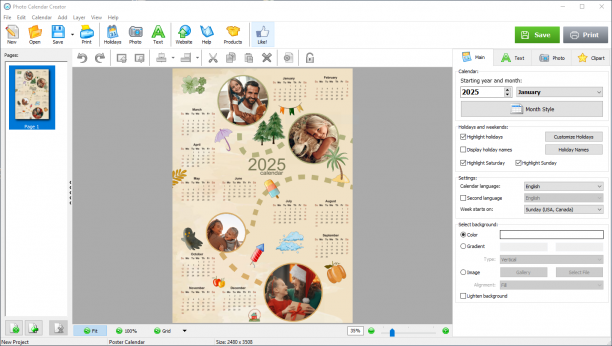 AMS Photo Calendar Creator Pro sc.PNG