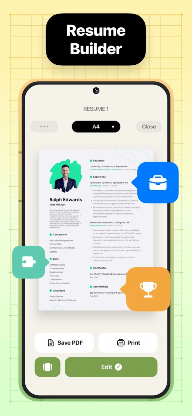 Resume Builder - CV Template sc.png