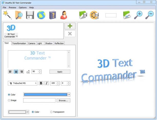Insofta 3D Text Commander screen.jpg