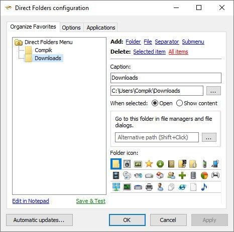 CodeSector Direct Folders Pro screen.jpg