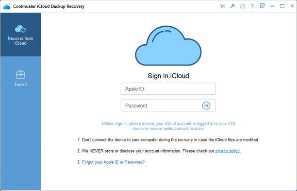 Coolmuster iCloud Backup Recovery sc.PNG