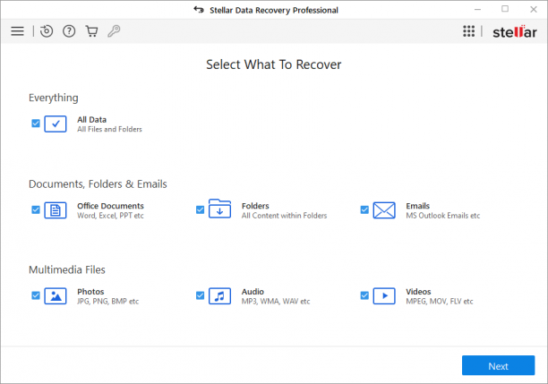 Stellar Data Recovery screen.png
