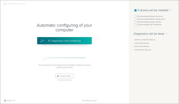 DriverPack Solution LAN & WiFi Edition screen.png