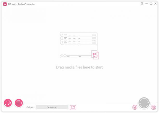 DRmare Audio Converter screen.jpg