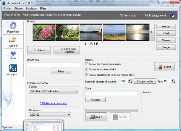 KC Software PhotoToFilm screen.png