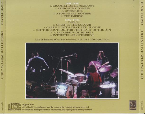 Pink Floyd [1970.04.29] Definitive Westworld (2018 Sigma 209) - Back Cover.jpg