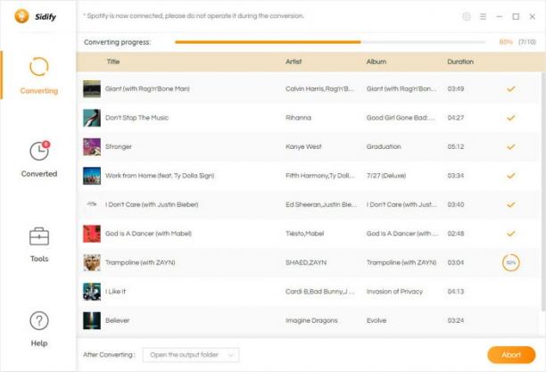 Sidify Music Converter screen 1.jpg