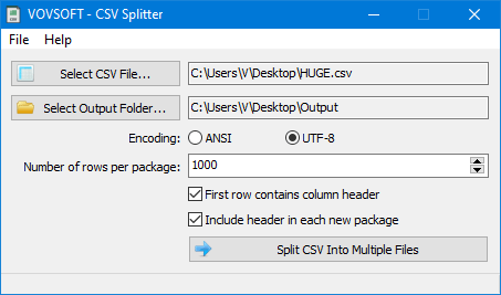 VovSoft CSV Splitter sc.png