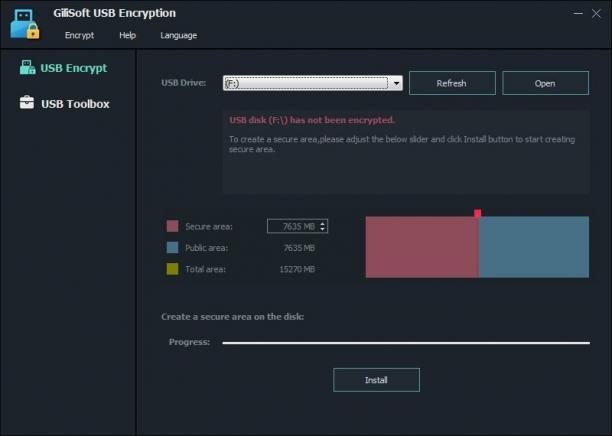 GiliSoft USB Stick Encryption screen.jpg