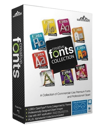 Summitsoft Creative Fonts Collection 2023.png
