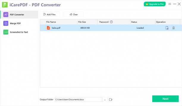 iCarePDF - PDF Lock & Unlocker sc.png