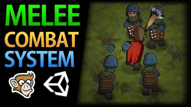Create a Meele Combat System in Unity and C#.jpg