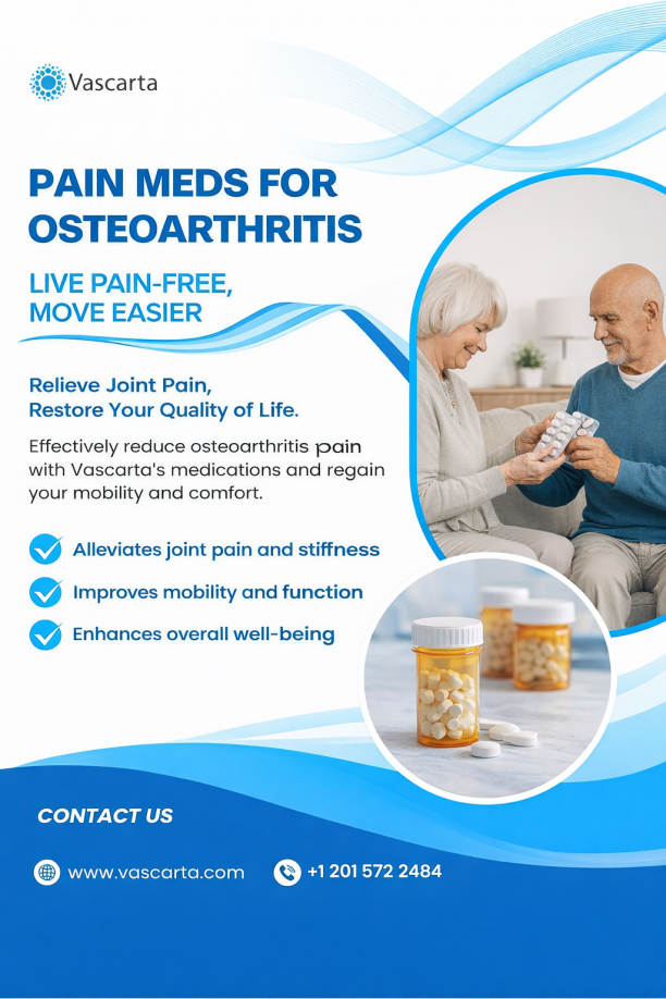 Pain relief for osteoarthritis with Vascarta