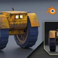 Creation of a realistic Robot on your first day in Blender.jpg
