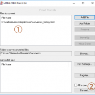 HTML2PDF Pilot screen.png