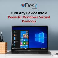 Windows virtual desktop	By using vDesk.works, you can easily turn any device into a Windows deskt