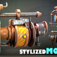Old Engine Creation in Blender Substance Painter.png