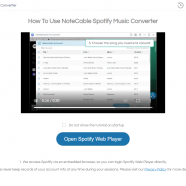 NoteCable Spotify Music Converter screen.png