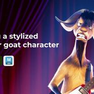 Creating a stylized rock star goat character.jpg